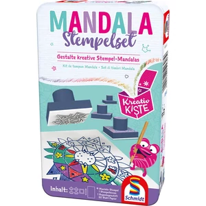 Mandala készítő készlet fémdobozban