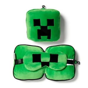 Relaxeazzz utazópárna szemmaszkkal, Minecraft Creeper