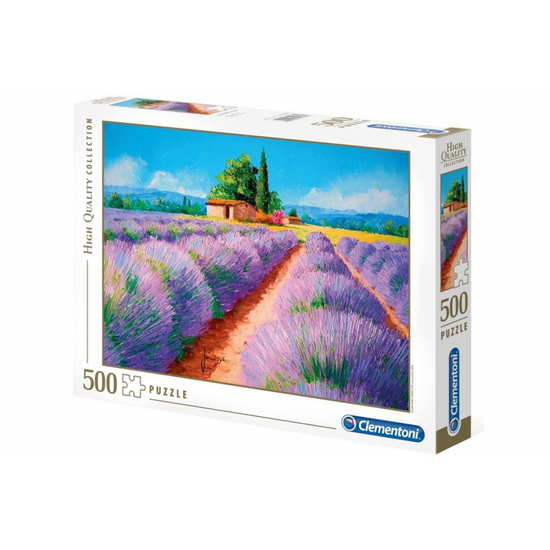 500 db-os puzzle -  Levendula mező