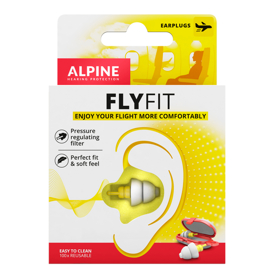 Alpine FlyFit Szűrős füldugó utazáshoz Alpine FlyFit Szűrős füldugó utazáshoz
