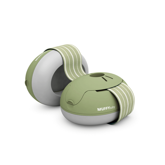 Alpine Muffy Baby fültok csecsemőknek Zöld