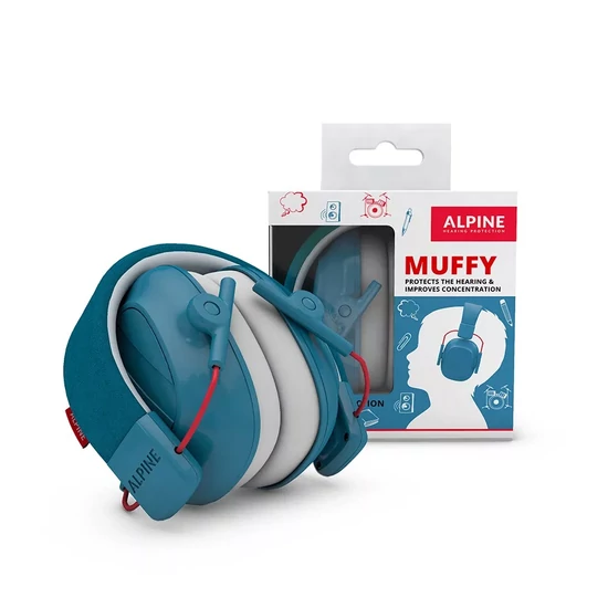 Alpine Muffy gyerek fülvédő tok - Kék