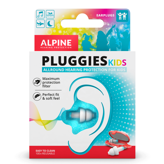 Alpine Pluggies Kids - Füldugó gyerekeknek úszáshoz, utazáshoz