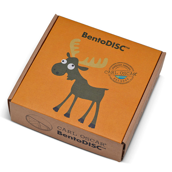 Carl Oscar BentoDisc Snacktartó doboz - Narancssárga