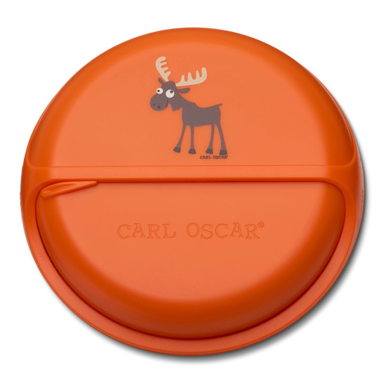 Carl Oscar BentoDisc Snacktartó doboz - Narancssárga