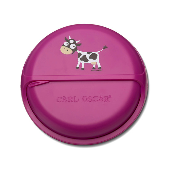 Carl Oscar SnackDisc Snacktartó doboz - Pink