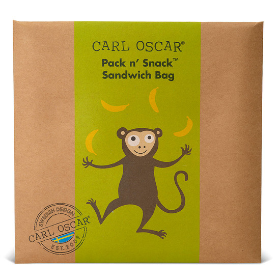 Carl Oscar Pack n’ Snack Szendvicstasak - kiwi Carl Oscar Pack n’ Snack Szendvicstasak - kiwi