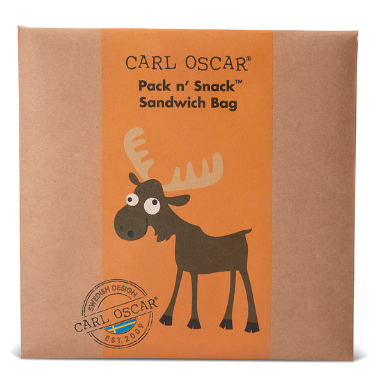 Carl Oscar Pack n’ Snack Szendvicstasak - narancs