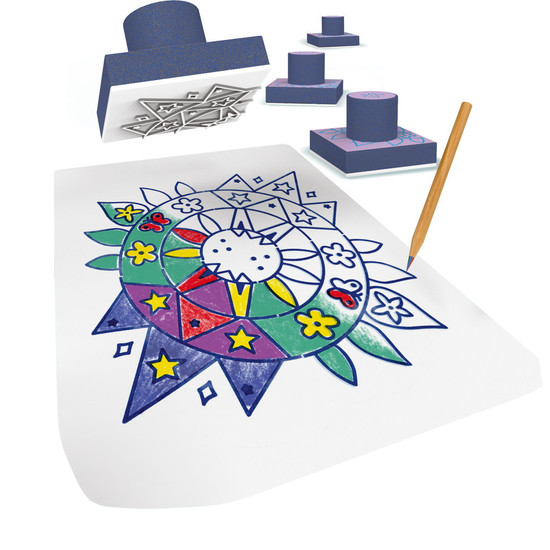 Schmidt Spiele Mandala készítő fémdobozban