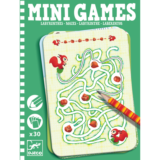 Djeco Mini Games labirintusok