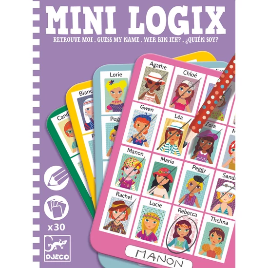 DJECO mini logika - Mi a nevem? lányos