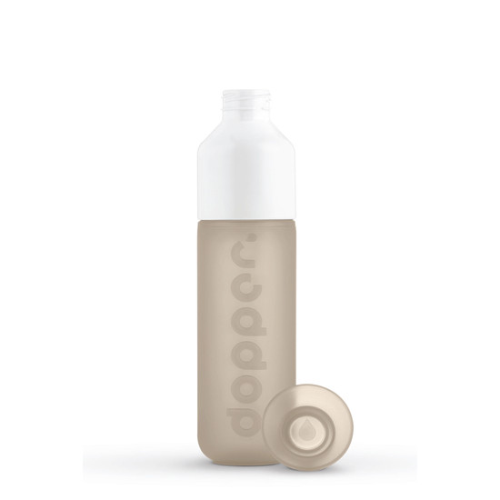 DOPPER Original műanyag kulacs (450 ml) – Dutch Dune (szürke) DOPPER Original műanyag kulacs (450 ml) – Dutch Dune (szürke)