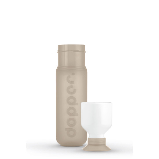DOPPER Original műanyag kulacs (450 ml) – Dutch Dune (szürke) DOPPER Original műanyag kulacs (450 ml) – Dutch Dune (szürke)