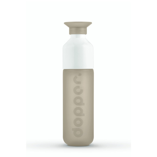 DOPPER Original műanyag kulacs (450 ml) – Dutch Dune (szürke) DOPPER Original műanyag kulacs (450 ml) – Dutch Dune (szürke)