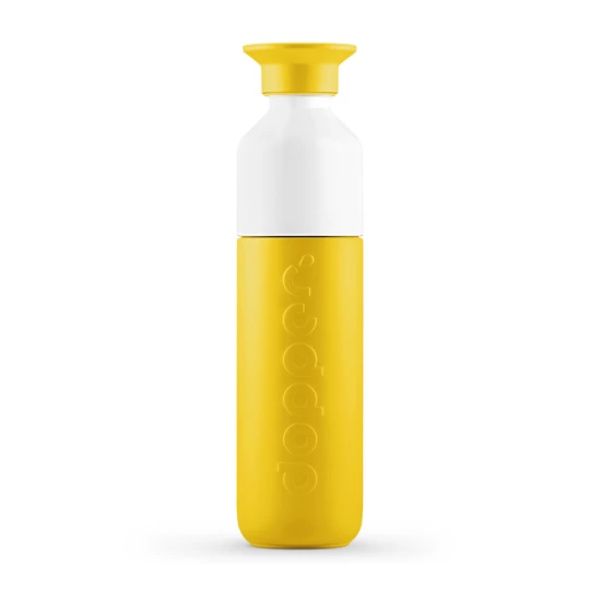 Dopper termosz, 350 ml, sárga