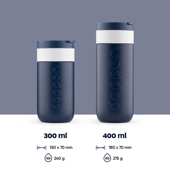 Dopper Travel Mug Termoszbögre, Breaker Blue, 400 ml, kék