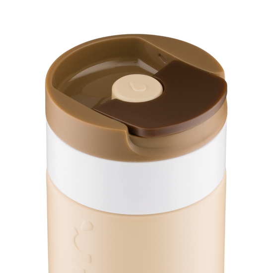 Dopper Travel Mug Termoszbögre, Earty brown, 400 ml, barna
