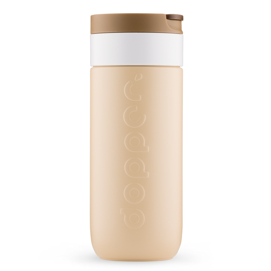 Dopper Travel Mug Termoszbögre, Earty brown, 400 ml, barna