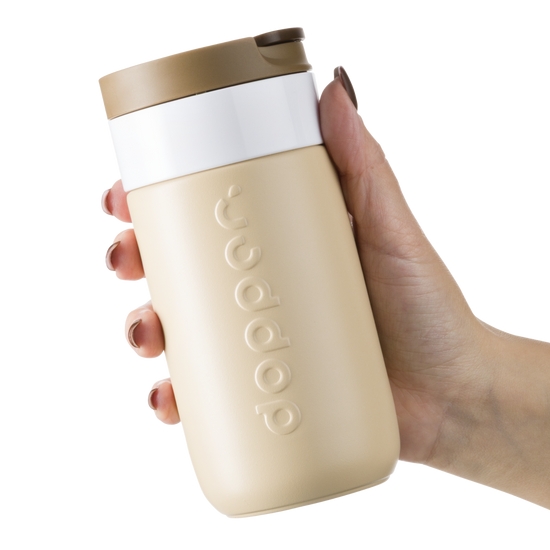 Dopper Travel Mug Termoszbögre, Earty brown, 300 ml, barna
