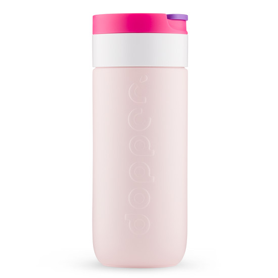 Dopper Travel Mug Termoszbögre Berry pink, 400 ml, rózsaszín Dopper Travel Mug Termoszbögre Berry pink, 400 ml, rózsaszín