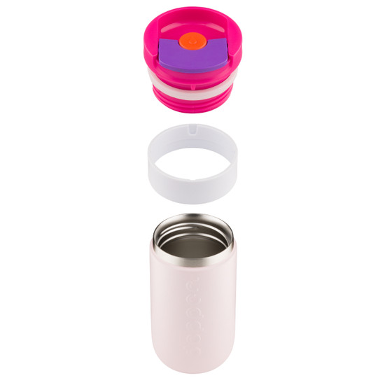 Dopper Travel Mug Termoszbögre Berry pink, 400 ml, rózsaszín Dopper Travel Mug Termoszbögre Berry pink, 400 ml, rózsaszín