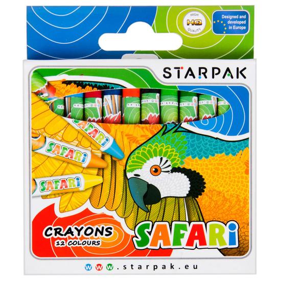 Starpak Safari zsírkréta, 12 db-os