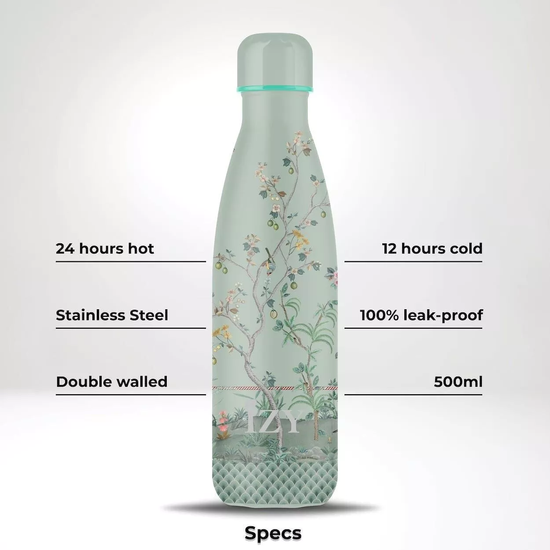 IZY 500ml termosz kulacs, Pip Studio kollekció, Okinawa pink