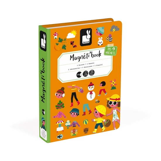 Janod mágneses könyv
