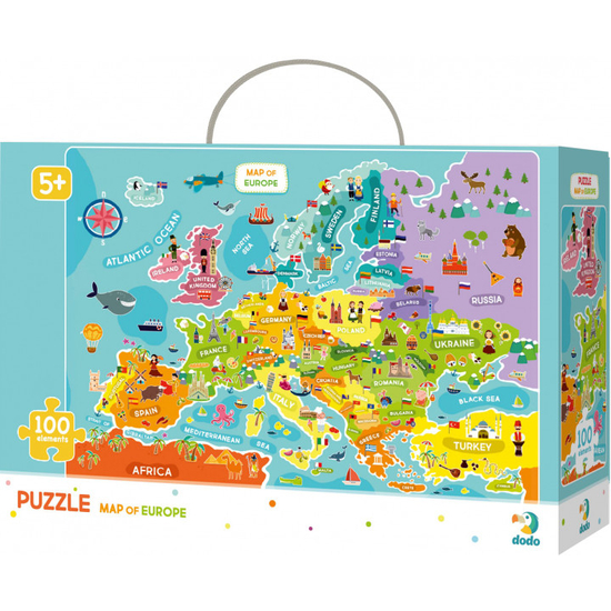Dodo puzzle 100 db Európa