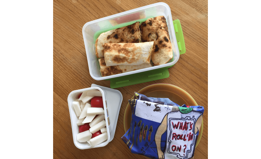 Tortilla tekercs recept