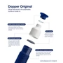 Kép 5/6 - Dopper Original műanyag kulacs, 450 ml, sötétkék