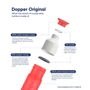 Kép 5/6 - Dopper Original műanyag kulacs, 450 ml, korall