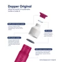 Kép 5/6 - Dopper Original műanyag kulacs, 450 ml, fukszia