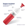 Kép 4/5 - Dopper termosz, 580 ml, korall