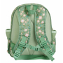 Kép 3/4 - Little Lovely Company hátizsák hőszigetelt zsebbel, zöld virágos